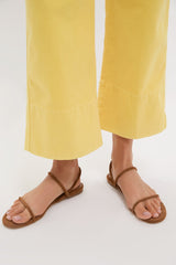 Chalk It Up Sunshine The Maven Wide Hem Ankle