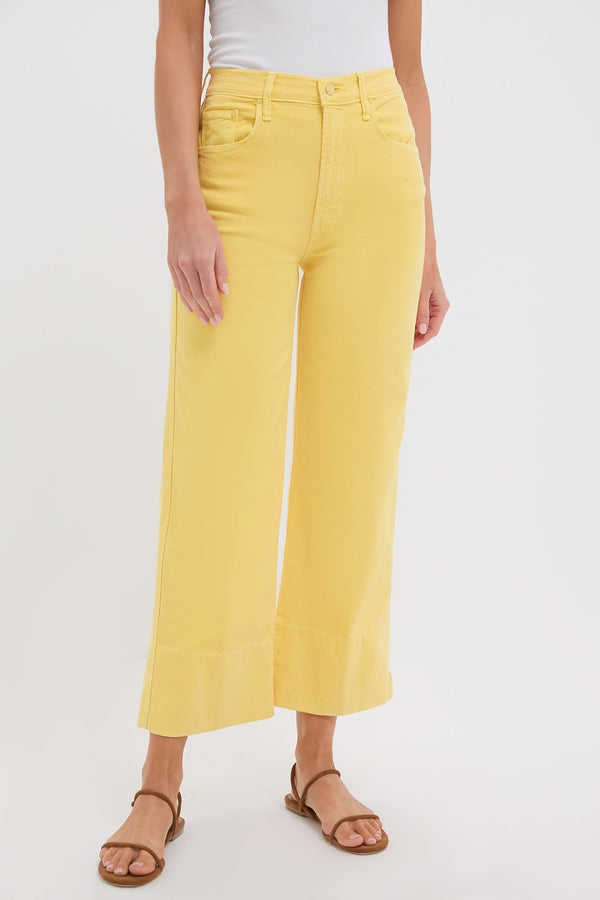 Chalk It Up Sunshine The Maven Wide Hem Ankle
