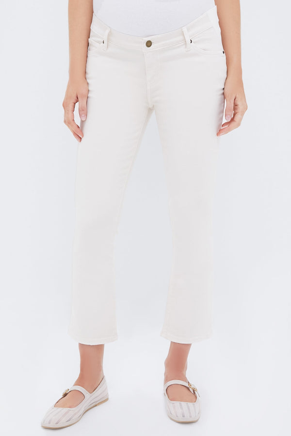 Vanilla The Maternity Crop Jean