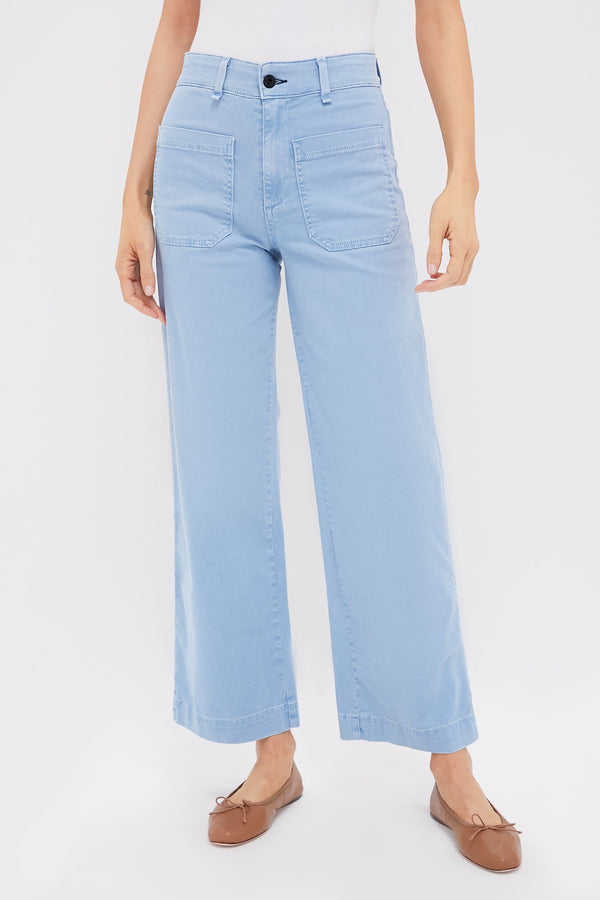 Washed Blue Sailor Pant